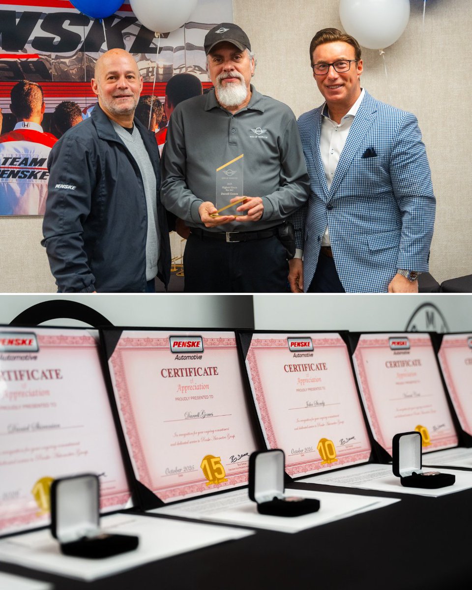 MINI_Warwick's tweet image. Another #MINI awards ceremony in the books! 🎉It’s always great to take a moment to recognize the hard work &amp;amp; dedication of our incredible team. Thank you to everyone who helps make this dealership such an amazing place to work &amp;amp; serve our customers every day. 👏🚗 #MINIOfWarwick