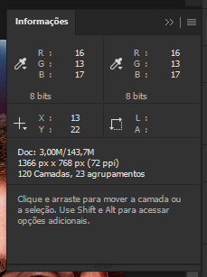 29 camadas em cada objeto inteligente de foto tratada e 120 camadas no PSD geral KKKKKKK tenso mano

e ainda tem gente q fala q IA faz isso sozinha
