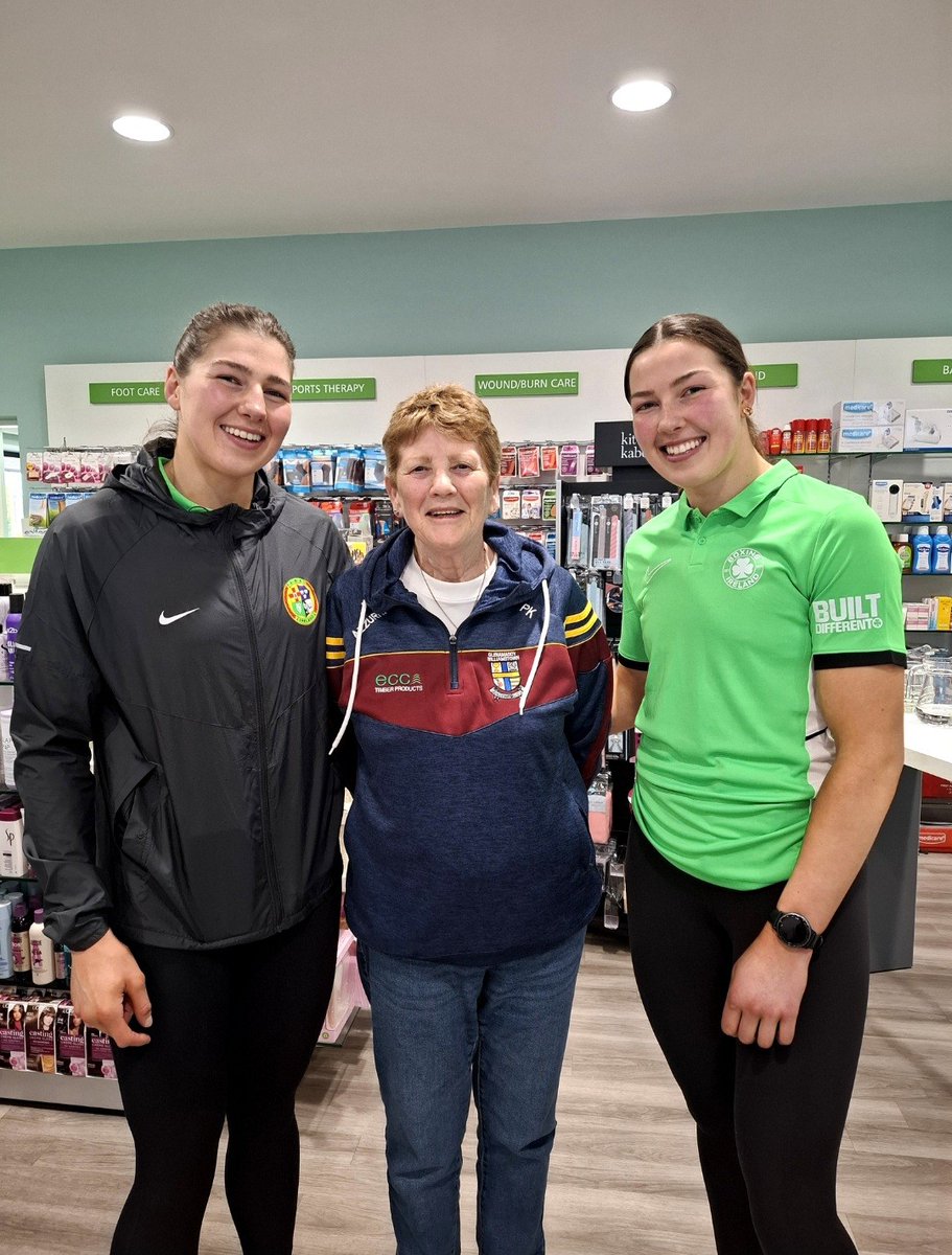 RoscommonPeople's tweet image. Garvey’s Pharmacy marked International Women’s Day alongside Women in Sport Week with a special celebration featuring leading women from sport, business and beauty — including guests of honour Aoife and Lisa O’Rourke 
#InternationalWomensDay #WomenInSportWeek #SupportLocal