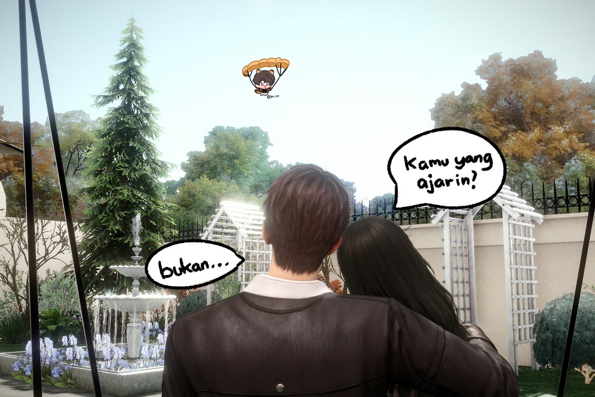 ✨: kalau bohong nanti meledak lagi loh
🍎: ...
🍎: iya aku yang ajarin
✨: KAMU NGAJARIN ANAK KECIL MAIN PARASUT GITU?!
🍎: iya tapi aman kok dek
✨: AMAN DARI MANANYA?! TIDUR DI LUAR AJA KAMU BANG!!
🍎: dek🥺 jangan🥺 gitu🥺 sama🥺 abang🥺
🍎: dek🥺🥺🥺🥺🥺