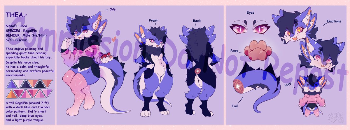 Commission ref sheet