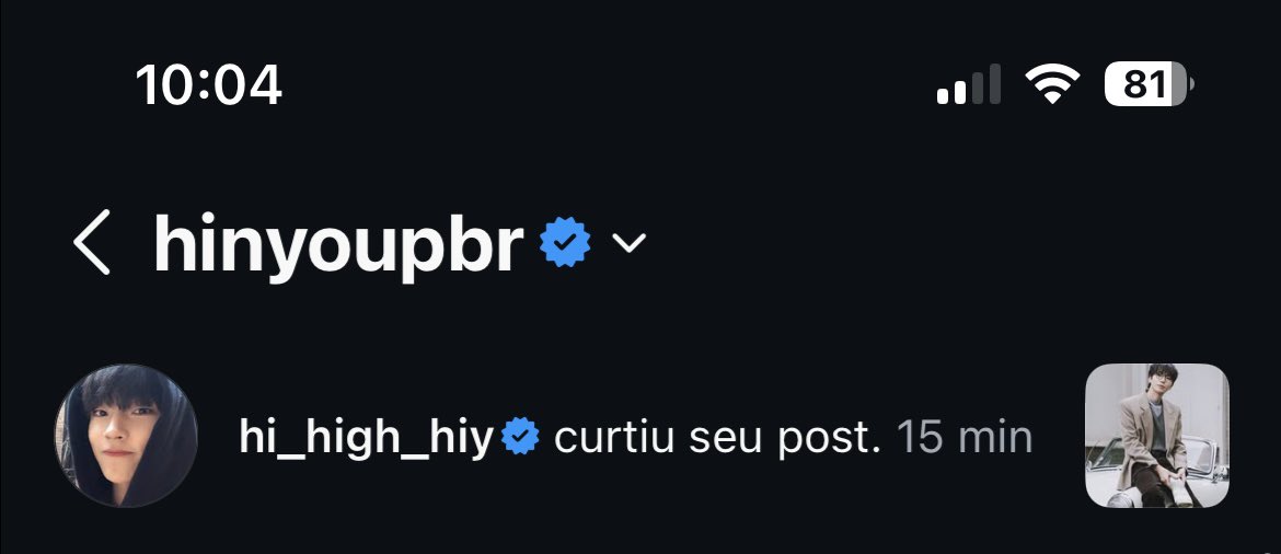 O IN YOUP CURTIU A PUBLICAÇÃO DA MINHA PÁGINA DEDICADA A ELE 😭😭

#hwanginyoup #like #inyoup