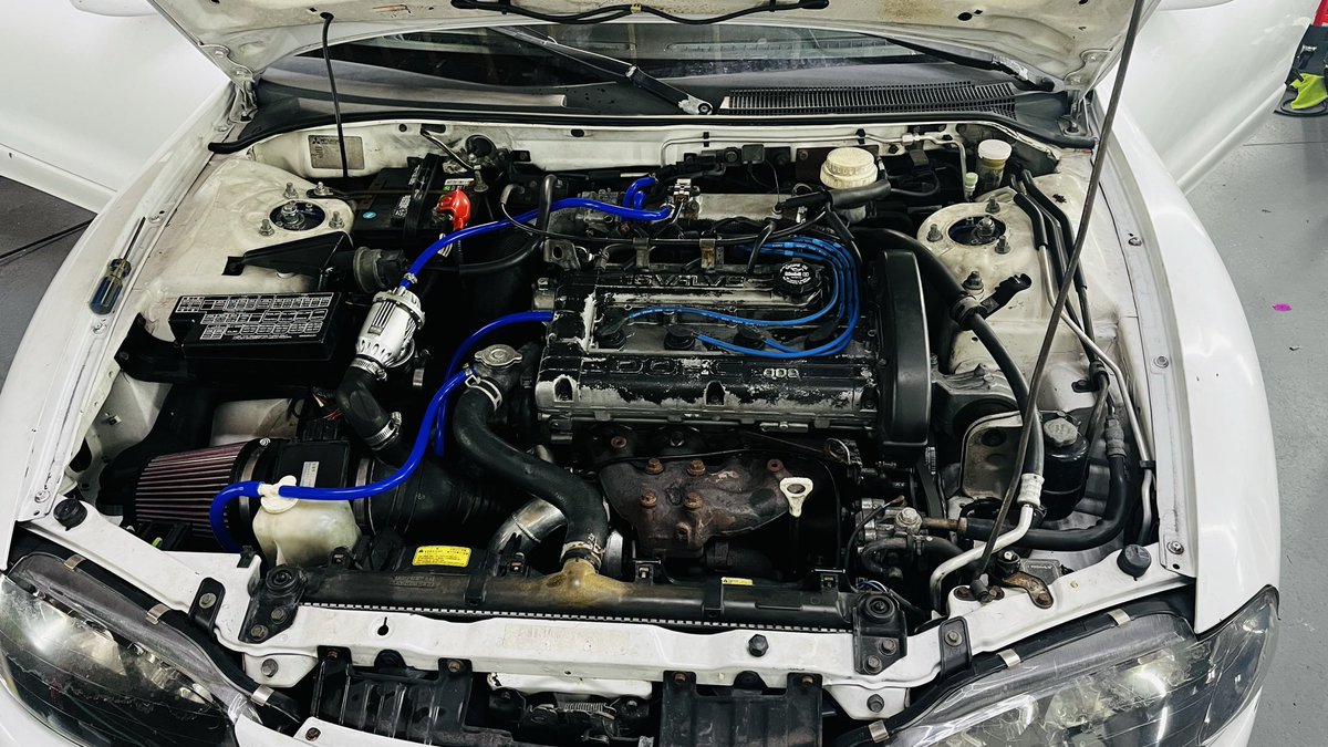 dsmlegendfl's tweet image. Can you guess the motor? #mitsubishi #carguys #cargirls #tunercars