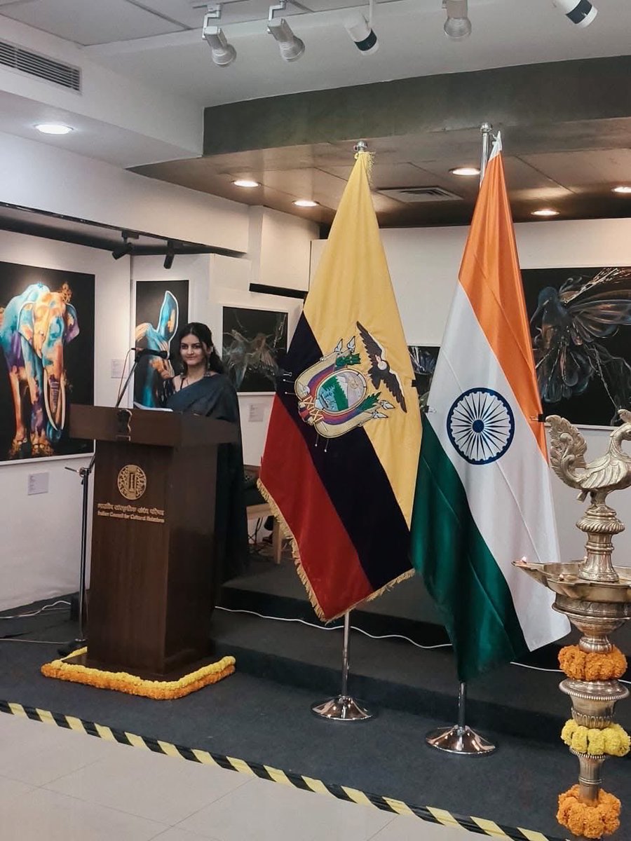 Embajada Ecuador India tweet media