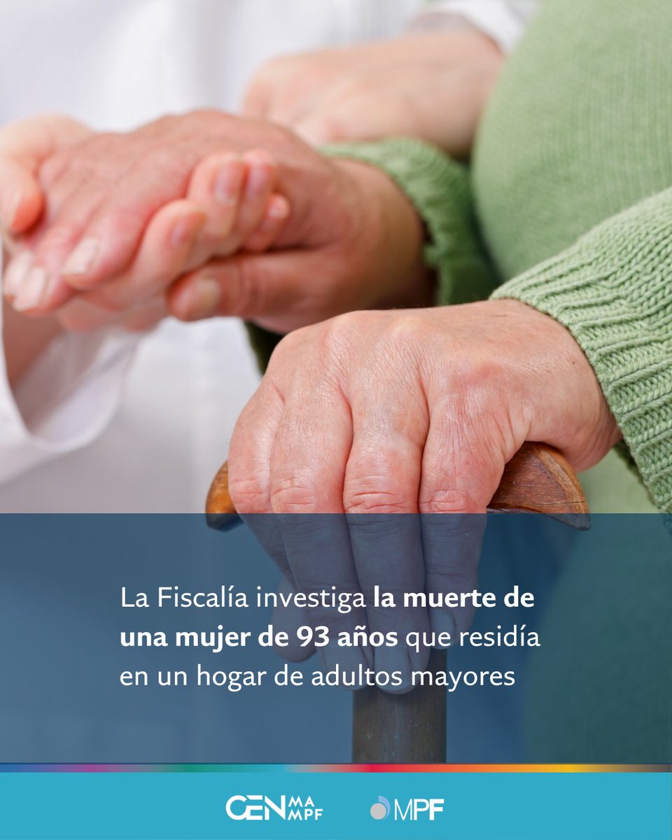 La Fiscalía investiga la muerte de una mujer de 93 años que residía en un hogar de adultos mayores y falleció en el hospital.

Nota completa en mpfchubut.gov.ar/centro-de-noti…