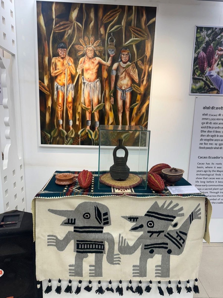 Embajada Ecuador India tweet media