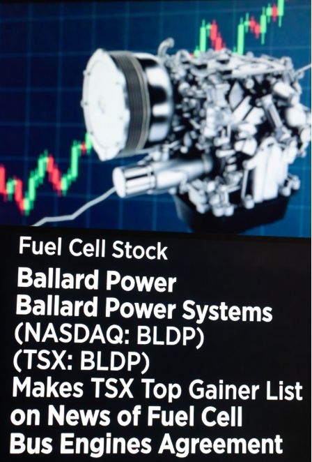 InvestorIdeas's tweet image. Fuel Cell Stock Ballard Power Systems (NASDAQ: $BLDP) (TSX: $BLDP.TO) Makes TSX Top Gainer List on News of Fuel Cell Bus Engines Agreement dlvr.it/TRQtDv #FuelCell