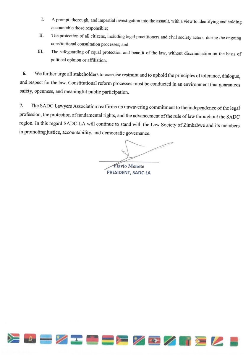 Law Society of Zimbabwe tweet media