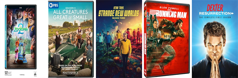 OtsegoLibrary's tweet photo. This week the Otsego District Public Library has 37 new books and eleven new movies.  New items include Zootopia 2. https://t.co/tbfK0lSlPT https://t.co/zk57T1z1ks