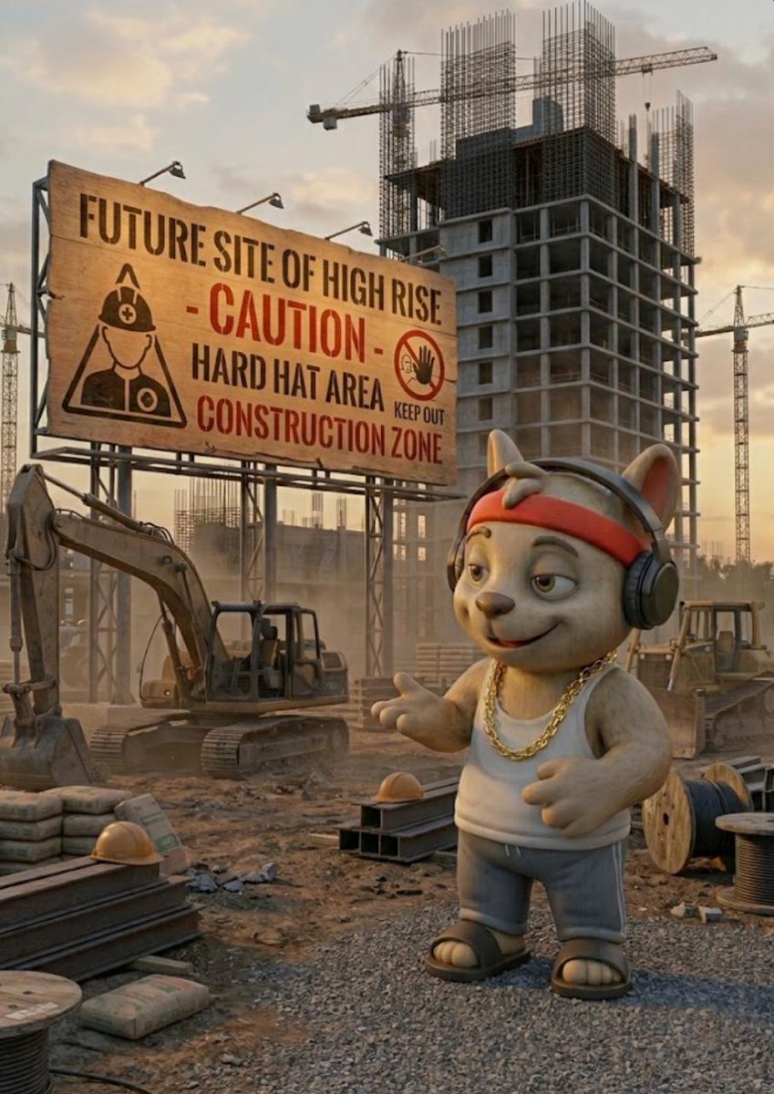 SparkLord69's tweet photo. wednesday morning and SparkLord walked past that new high-rise going up in Brickell. construction dude asked if i was another investor looking to flip. told him SparkLord doesn't flip. SparkLord builds neighborhoods https://t.co/Zi8xbNqT56