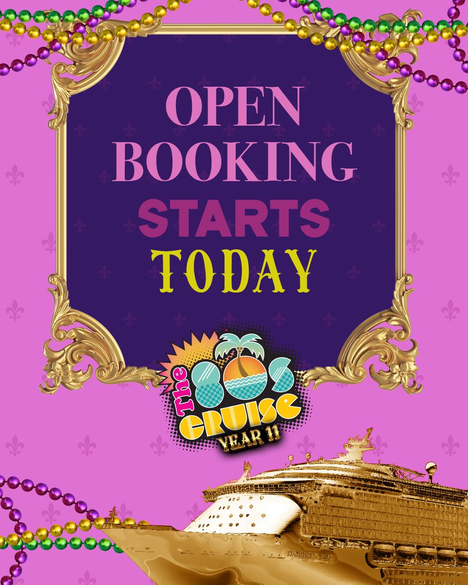 The 80s Cruise tweet media