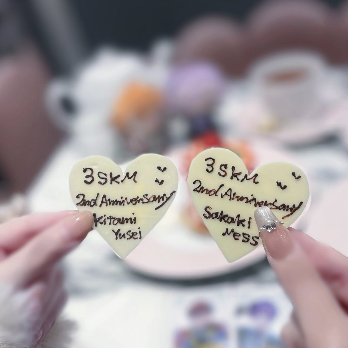 ┊　　┊　　┊　　┊
┊　　┊　　┊　　୨୧
┊　　┊　　⟡
┊　　୨୧          𝟥𝘚𝘒𝘔 𝟤𝘯𝘥 𝘈𝘯𝘯𝘪𝘷𝘦𝘳𝘴𝘢𝘳𝘺✧︎
 ⟡                       #3SKM_2ndANV