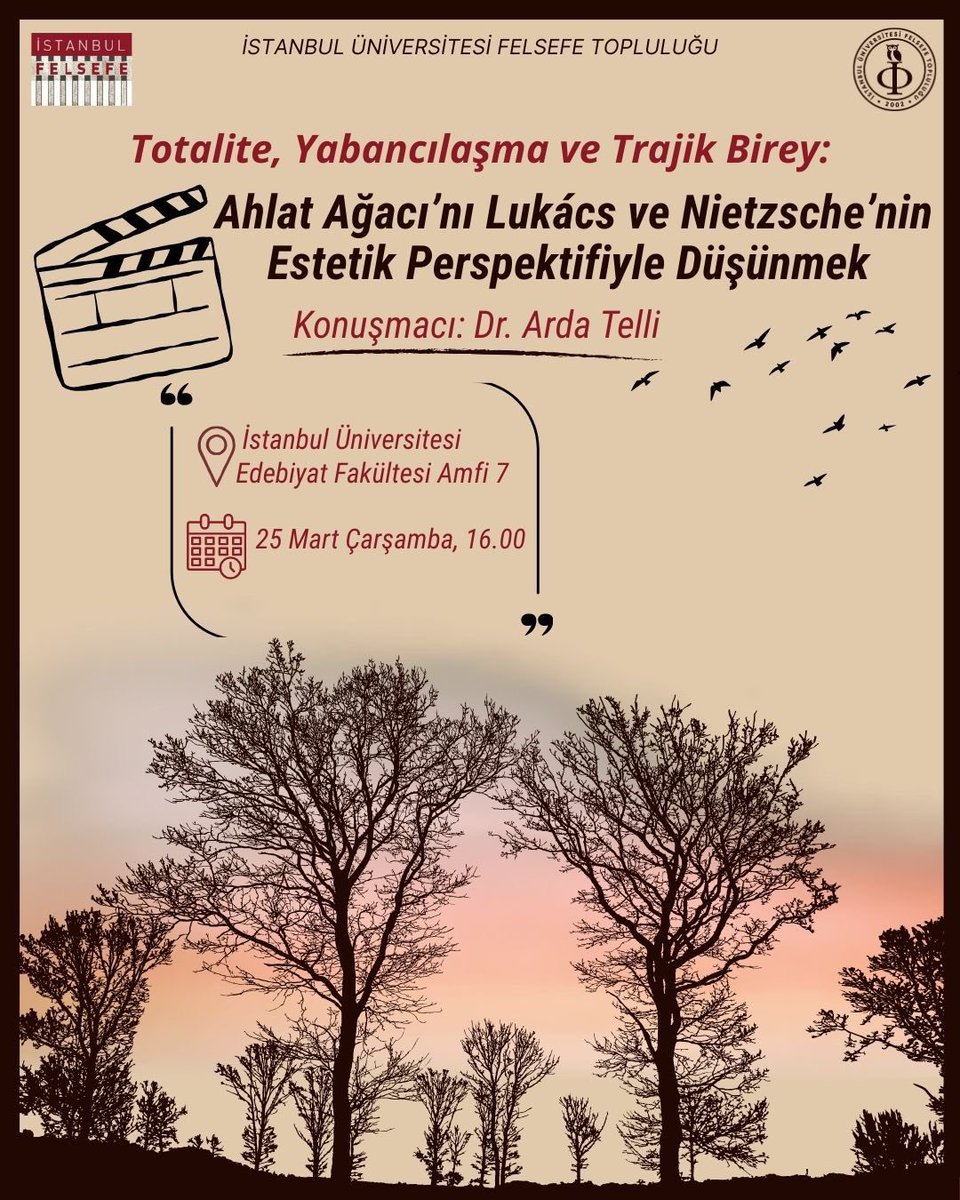 İÜ Felsefe Topluluğu tweet media