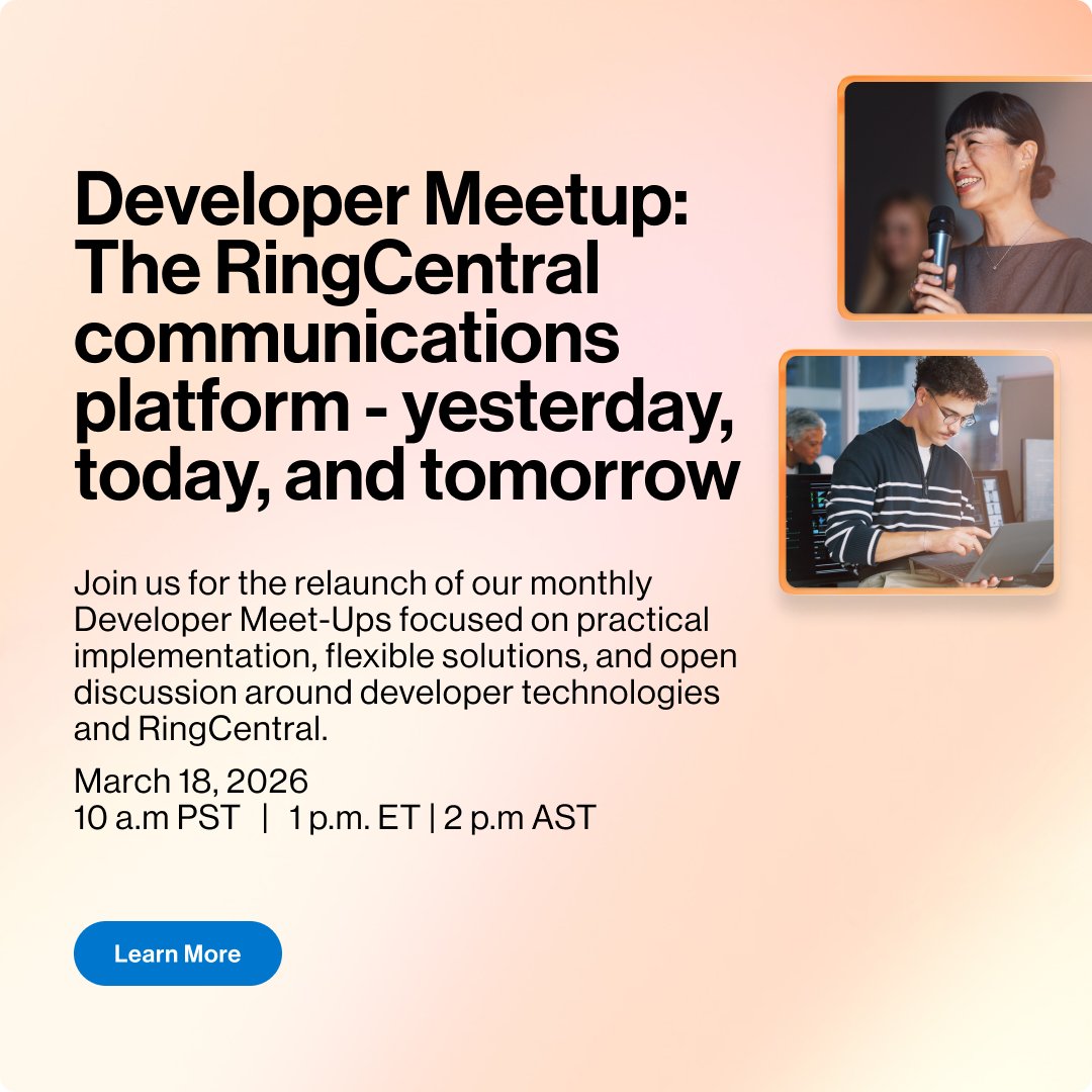 RingCentral Developers tweet media