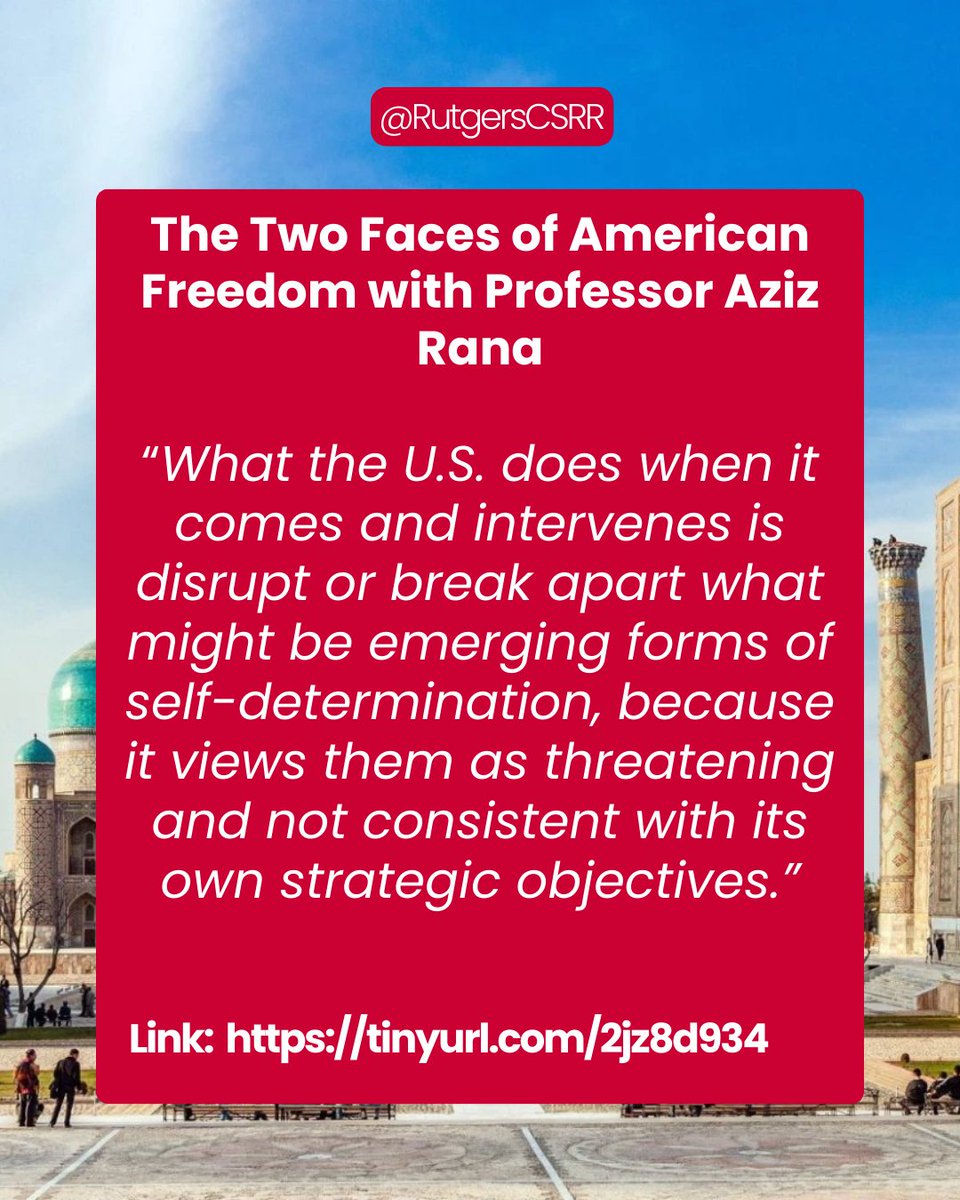 Center for Security, Race and Rights tweet media