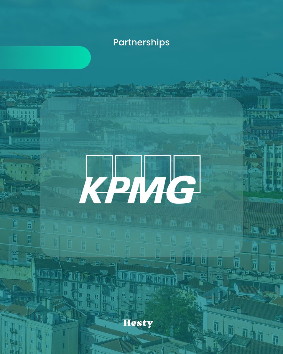 We are pleased to announce our partnership with KPMG Portugal.

This collaboration marks an important step in strengthening the institutional and regulatory foundations behind Hesty’s technology.

Looking forward to working together.
#Hesty #Investing #RealEstateInvesting