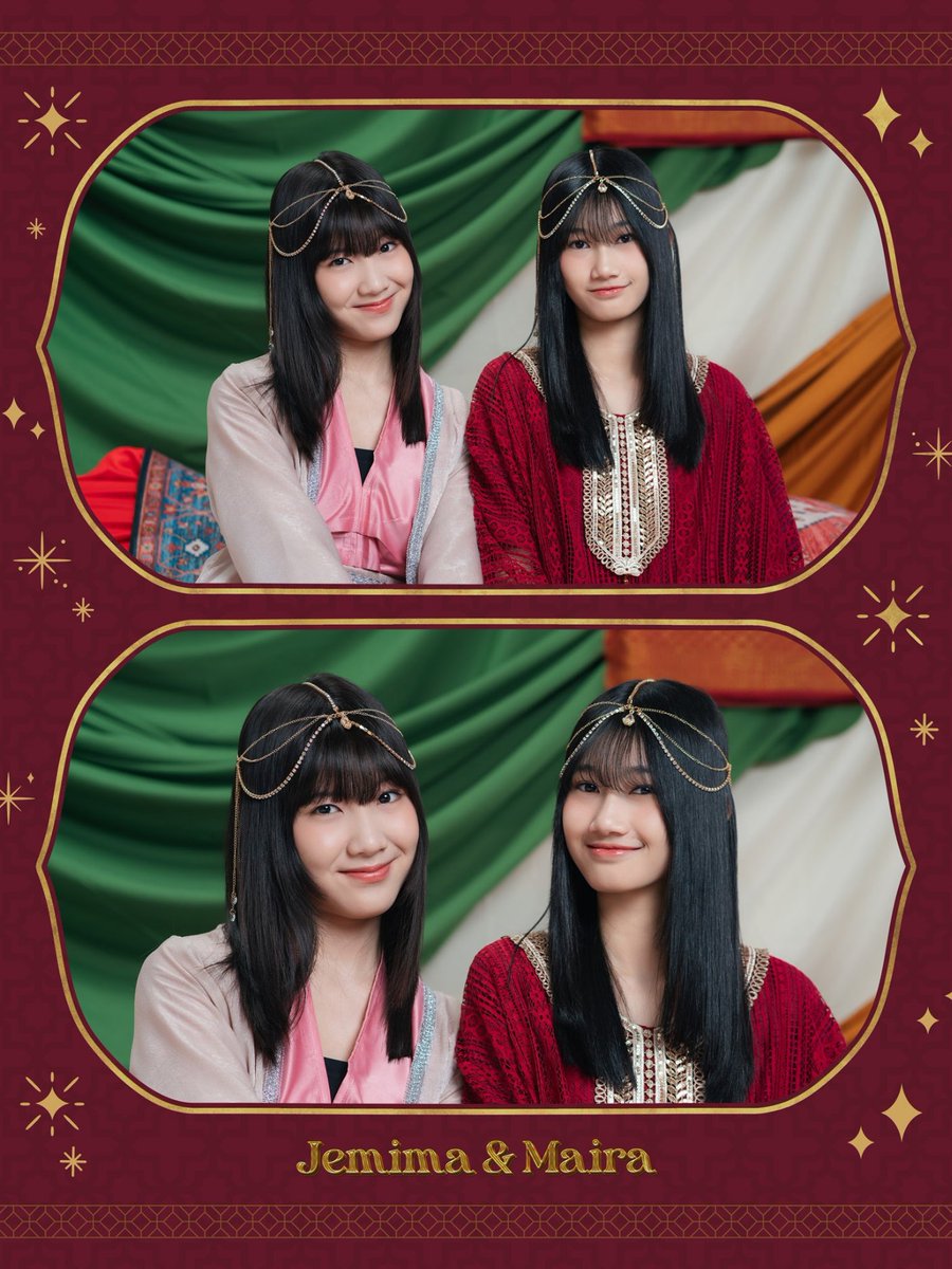 Jemima, Maira — Trainee JKT48
<a href="/JE_JemimaJKT48/">Jemima Evodie</a> <a href="/Maira_JKT48/">Humaira Ramadhani</a>