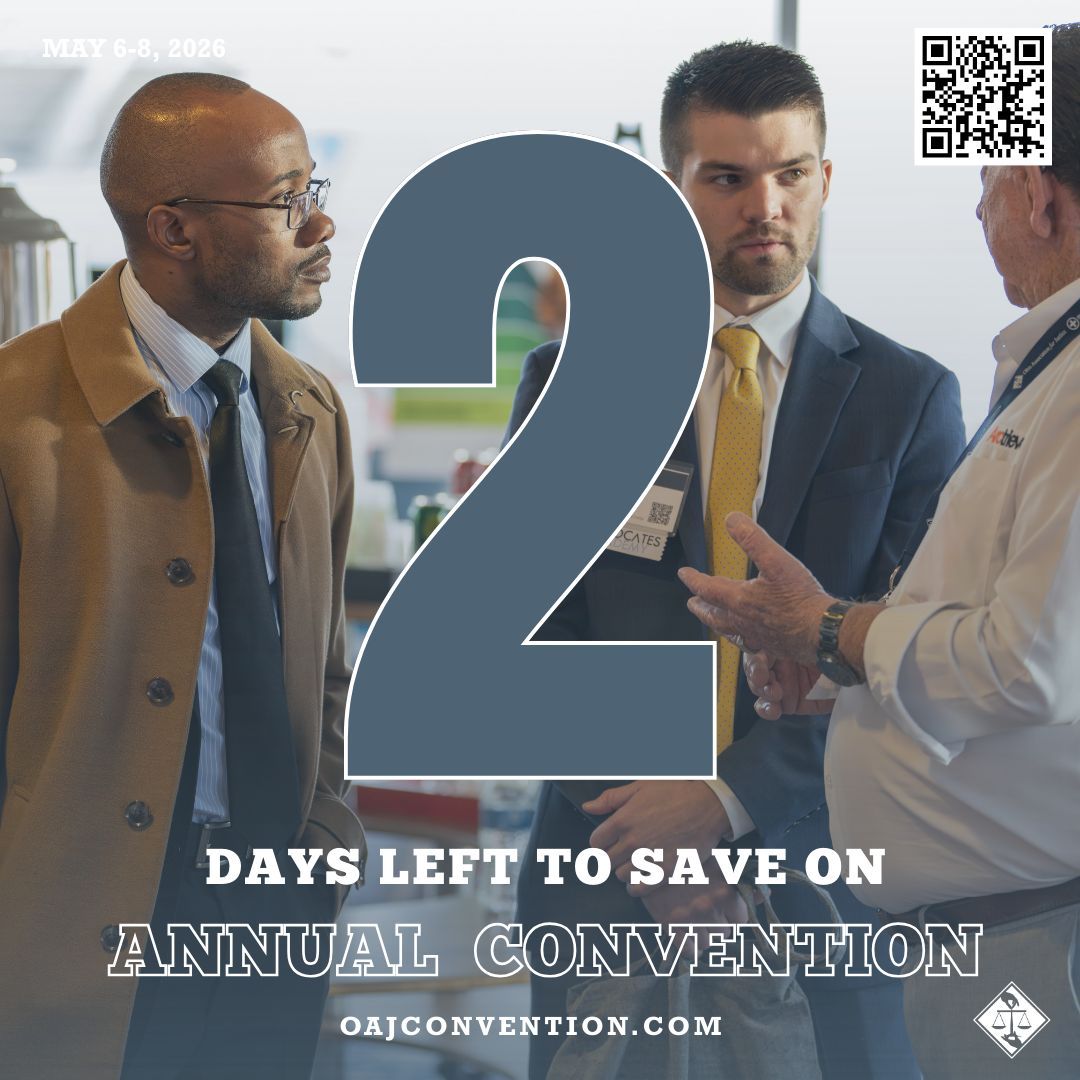 Ohio Association for Justice tweet media