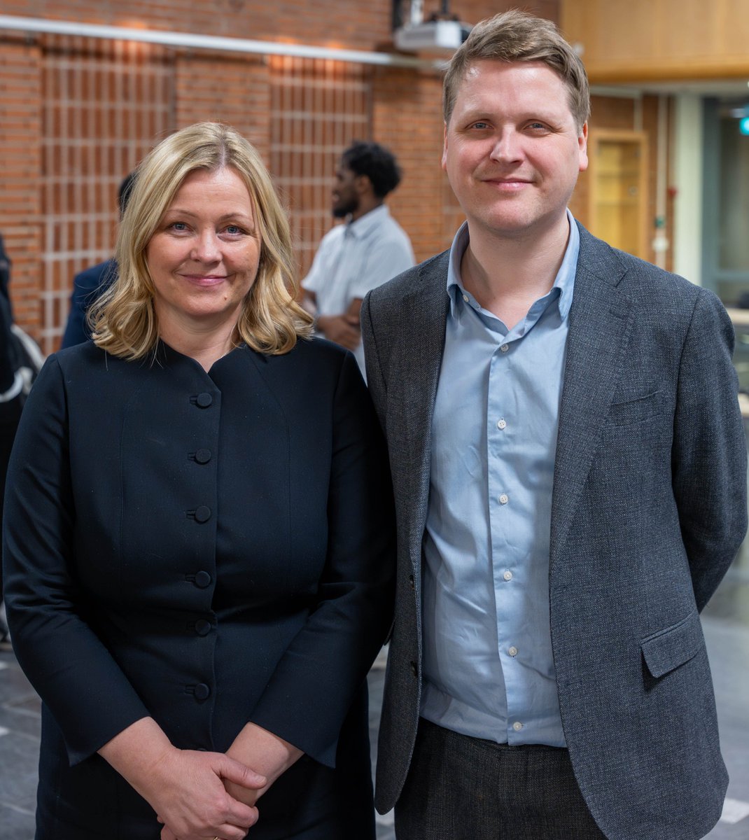 Noreaf19's tweet photo. Last week @Noreaf19  hosted its annual Iftar gathering, bringing together young Norwegian-Somali leaders, student leaders, academics, policymakers and representatives from organisations and community initiatives.

We were pleased to welcome the Minister of Labour and Inclusion, @Kjerstistenseng , and the Minister of International Development,  Åsmund Grøver Aukrus. 
During the evening, the ministers shared the government’s initiatives and priorities related to inclusion, youth participation, and cooperation with Somali authorities.

Nearly 40 participants contributed to the discussions, sharing experiences and initiatives from their work in local communities. The conversations reflected the strong momentum and positive change currently taking place within the Norwegian-Somali community.

We thank the ministers and their teams for their participation and for the excellent coordination leading up to the event.
@NorwayInSomalia @NorwayAmbKenya @saidAlimaad