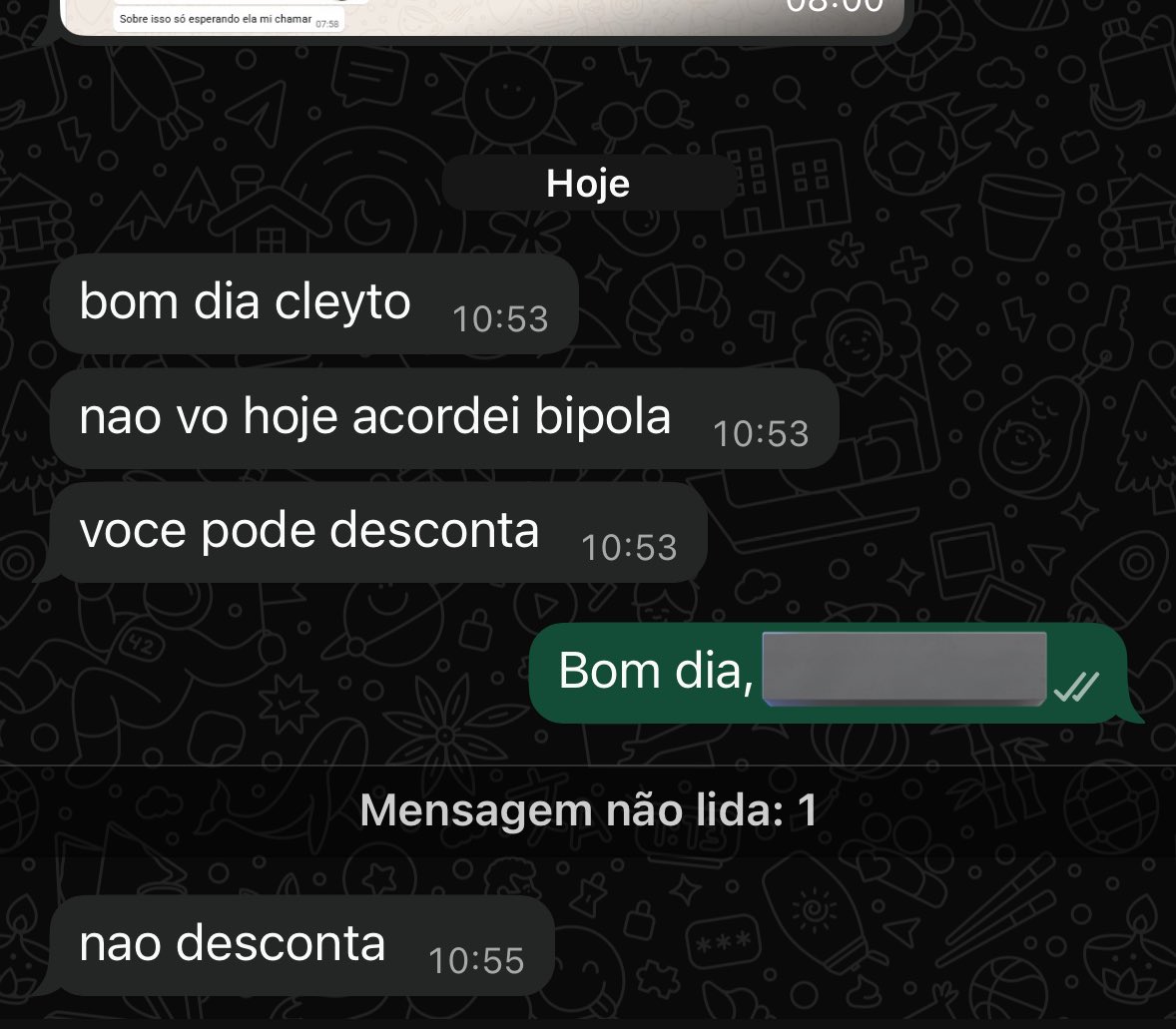 ocleytinho's tweet photo. trabalhar com RH é uma novidade todo dia https://t.co/1e2Nr8mHVN