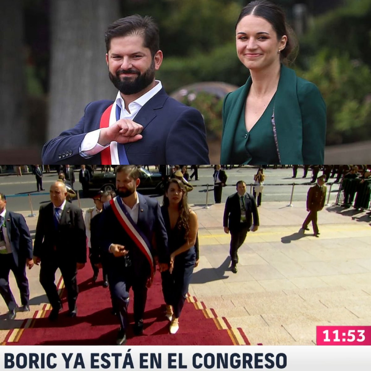 El Merluzo Indecente, llegó con una y se va con otra.

Pero todos saben que su verdadero amor es el pelao Jackson 🏳️‍🌈

<a href="/GabrielBoric/">Gabriel Boric Font</a> #CambioDeMando