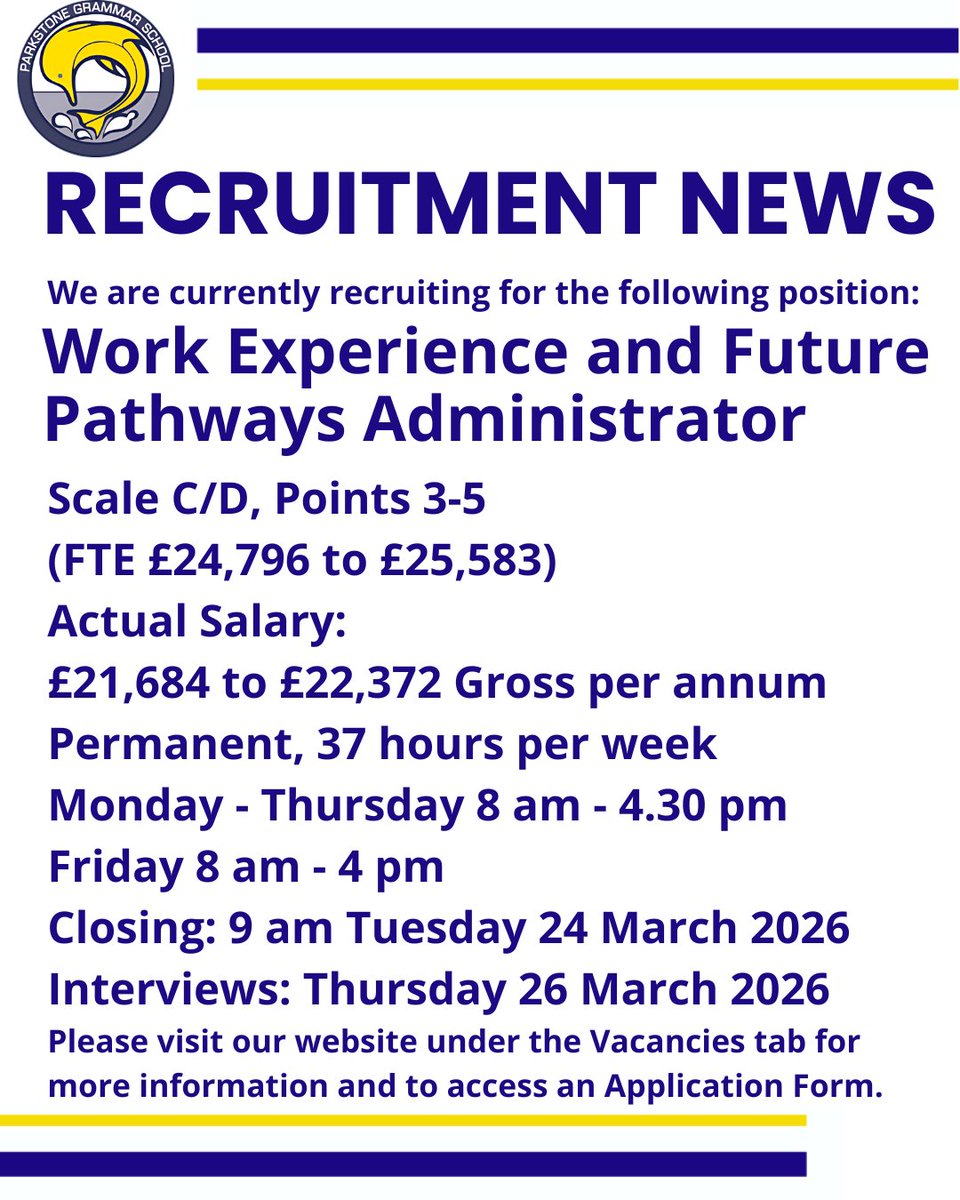 Parkstone Grammar School tweet media