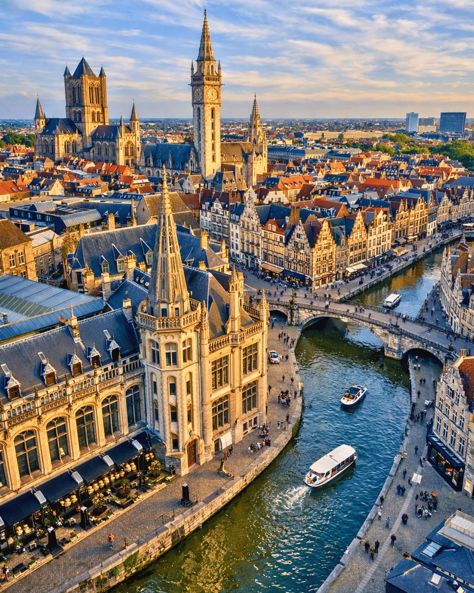 nritravelogue's tweet photo. Ghent, Belgium 🇧🇪 https://t.co/p2XRWFSffr