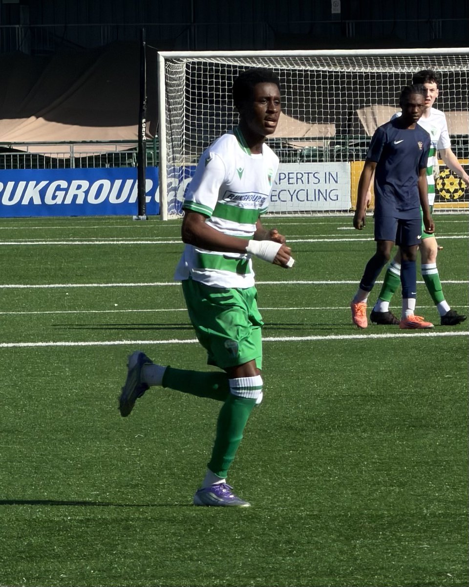 tnsfc's tweet photo. After 16 months out with a serious knee injury, Caleb Afful made a long-awaited return to action this afternoon in the West Midlands Tier 2 League against Newcastle Stafford College.

The forward marked the special occasion in perfect fashion, scoring in an 8-0 victory ⚽️🙌

U19s sports therapist James Steer said:

“It’s been a really difficult journey for Caleb, but he’s shown tremendous resilience and deserves huge credit for the way he’s worked to come back stronger.” 💪

#TNSFC | @TNSAcademy