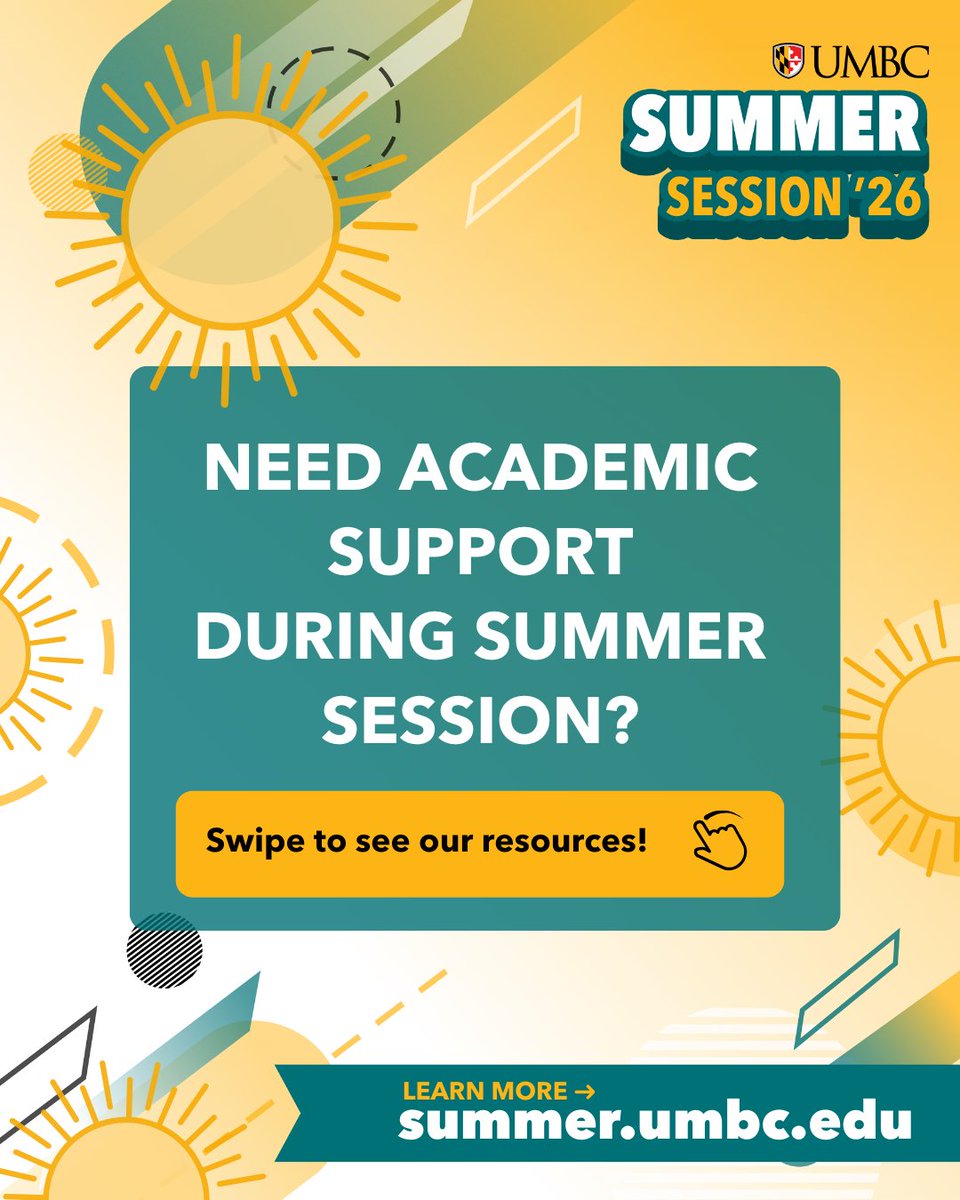 UMBC Summer & Winter Session tweet media