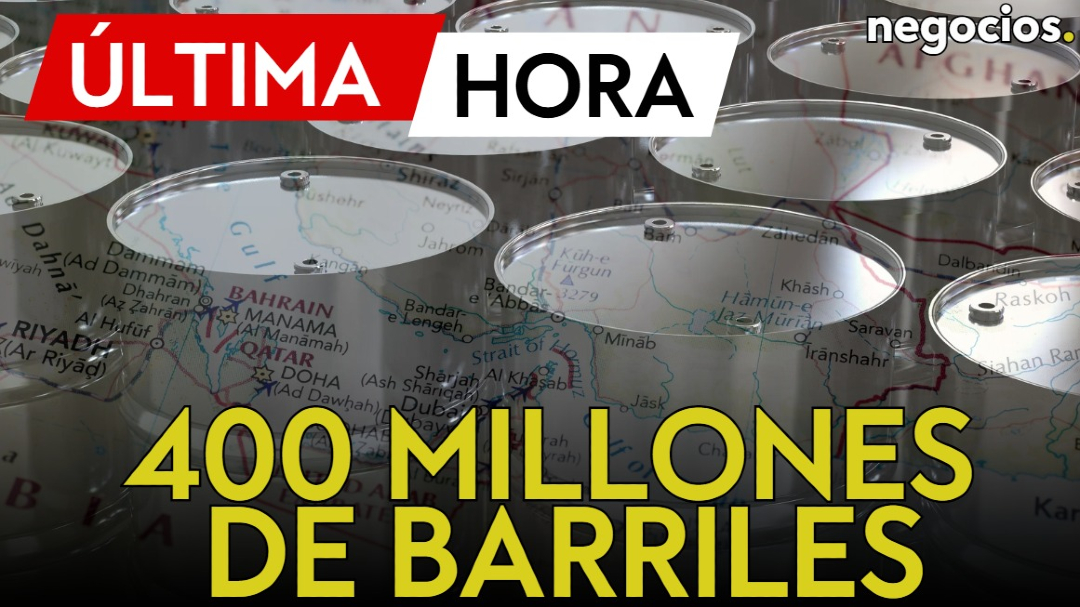 negocios_tv's tweet photo. ÚLTIMA HORA | El miedo a una crisis del petróleo empuja a la AIE a liberar 400 millones de barriles
https://t.co/10dZw769KV
#ultimahora #petroleo #crisis #aie #barriles #ormuz #energia #internacional #crudo #breakingnews #geopolitica #economia #negociostv https://t.co/WqFrESC6Qb