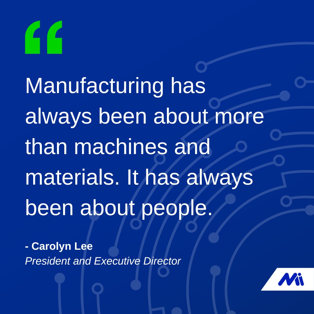 In last week's State of the U.S. Manufacturing Workforce Address, MI President <a href="/cleeNAM/">Carolyn Lee</a> highlighted how manufacturers' leadership can strengthen talent pipelines to secure the industry's future.

When manufacturing leads, America works.

Watch here: hubs.li/Q0463jbH0
