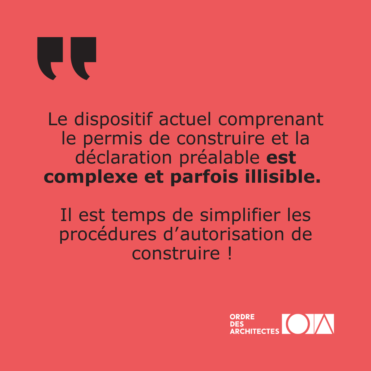 Conseil national de l'Ordre des architectes tweet media