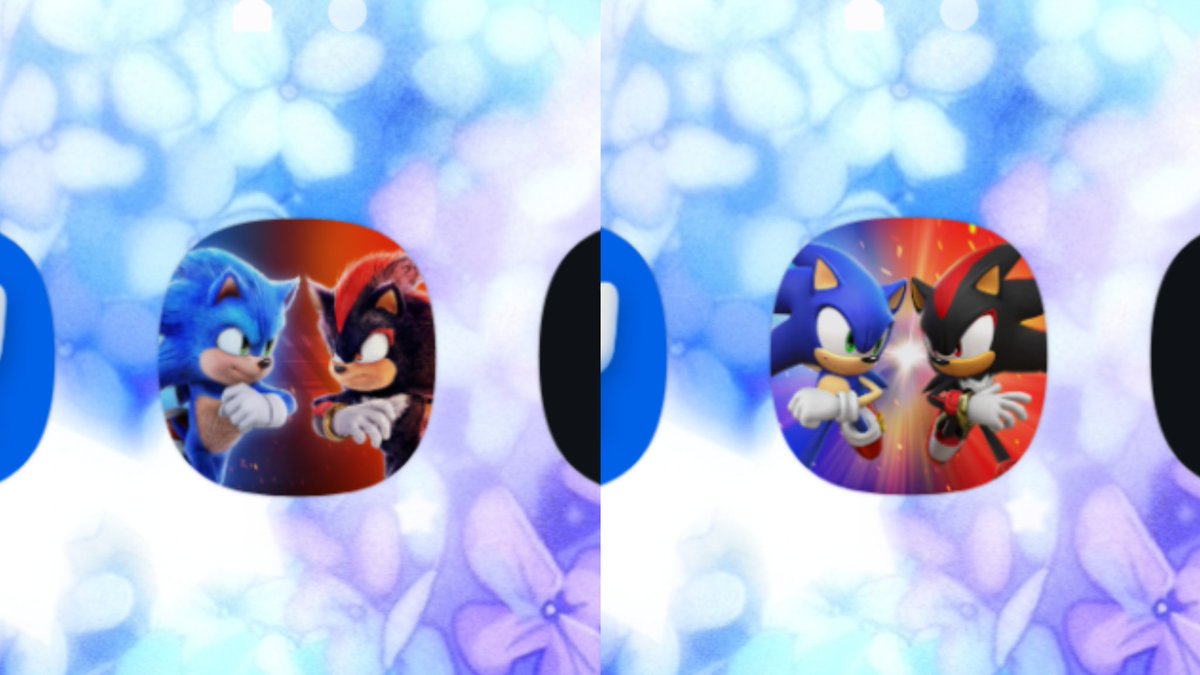 The new update..... very Sonadow