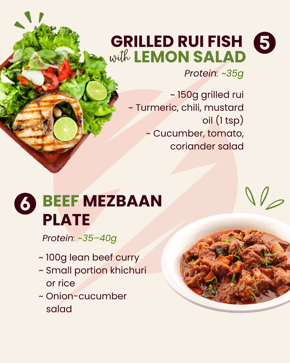 Revivexfit's tweet photo. 10 High-Protein Iftar Recipes.

Protein plays many roles in body: 
📊 Hormone Regulation 
📊 Supports pregnancy &amp; menopause
📊 Prevents age-related muscle loss
📊 Supports healthy hair, skin &amp; nails
📊 35g protein per meal = stable blood sugar

#Ramadan #Protein #Iftar #Science https://t.co/ftkYgNDo1P