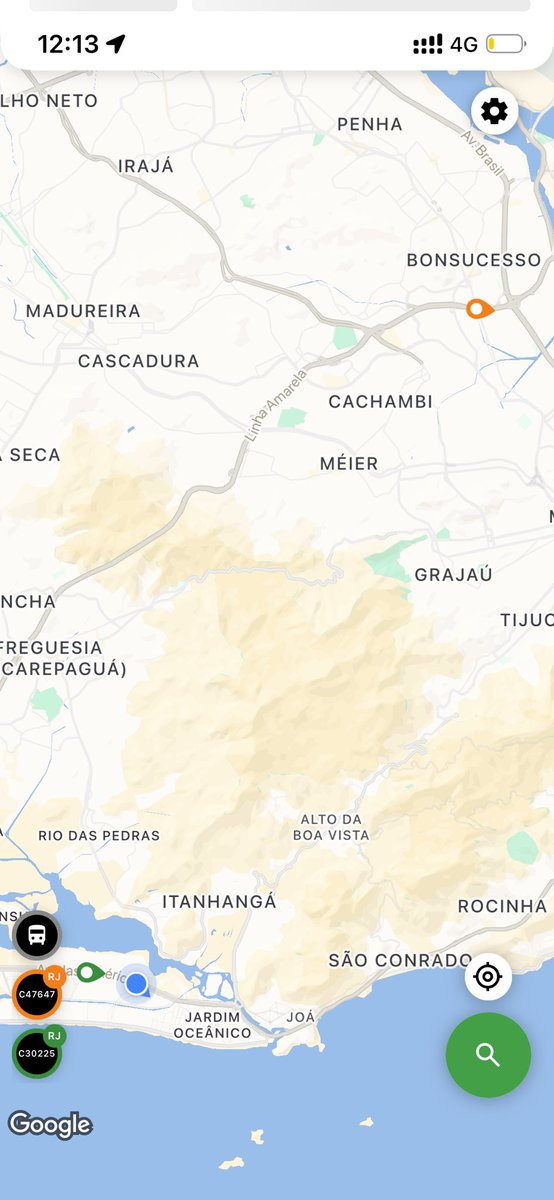 eu apostando corrida no la vem o onibus com as linhas que eu deixei de pegar
