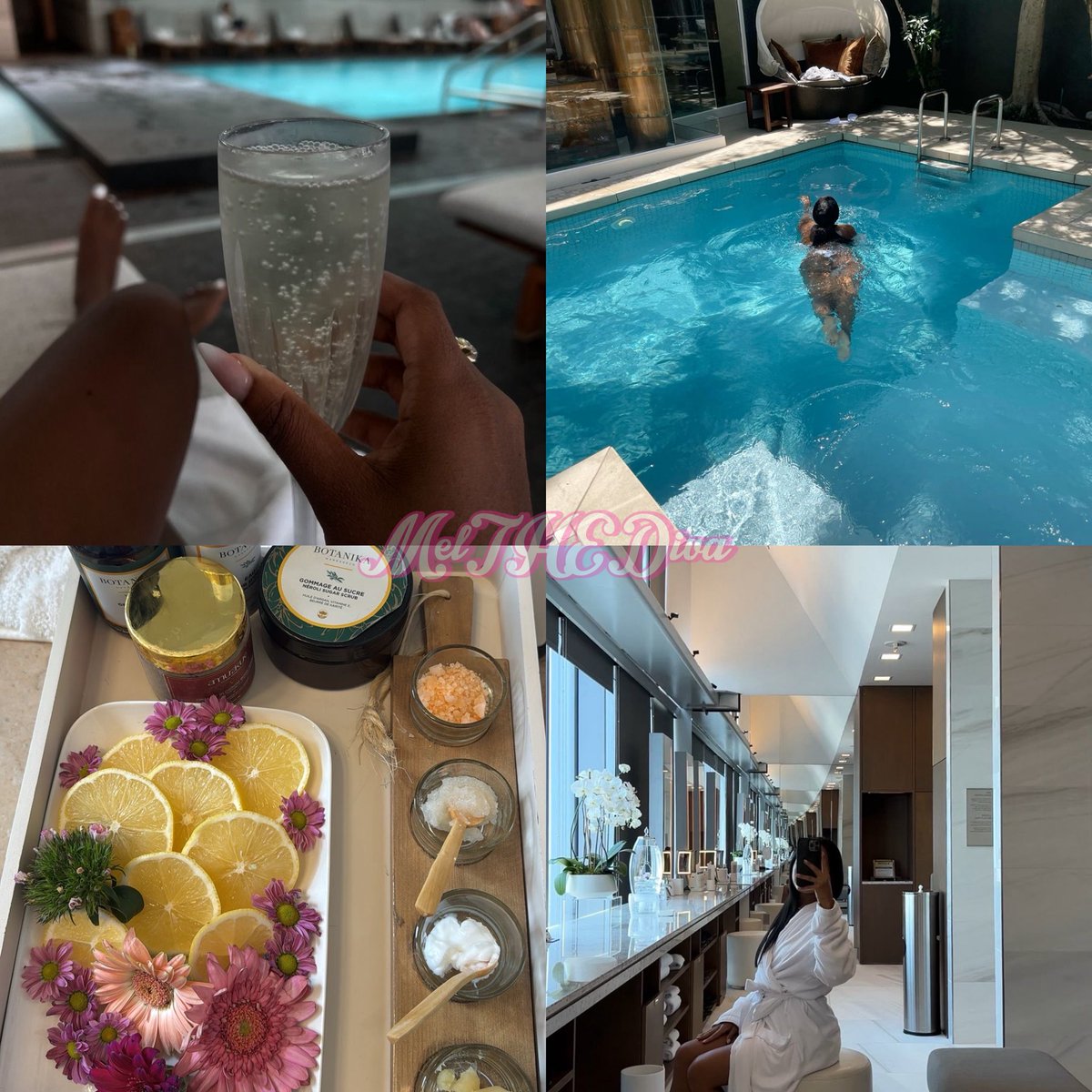 Spa days and soft moments ✨