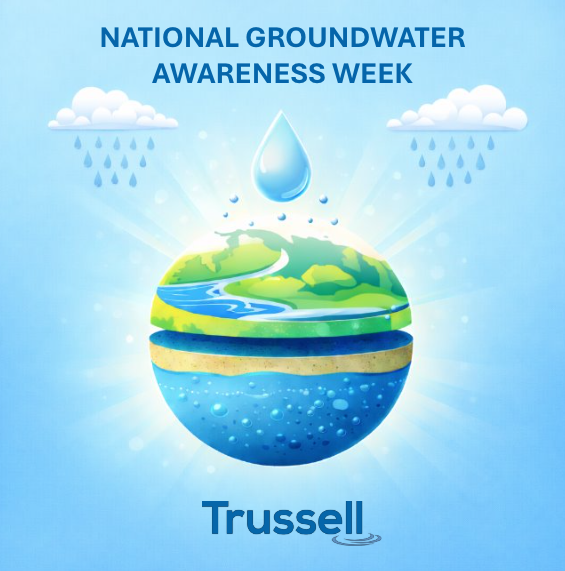 TrussellTech's tweet photo. Happy National Groundwater Awareness Week! It is worth remembering that some of the most important parts of our water systems are invisible.

Aquifers quietly supply drinking water, support agriculture, and help communities stay resilient through drought. https://t.co/XA9nQbaRpe