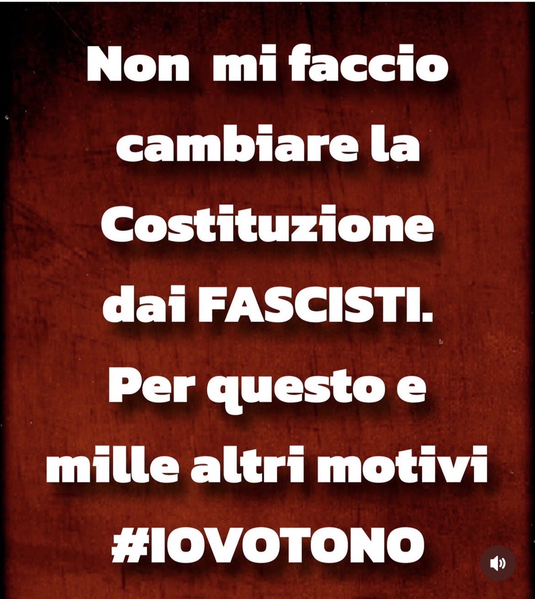 #IoVotoNo