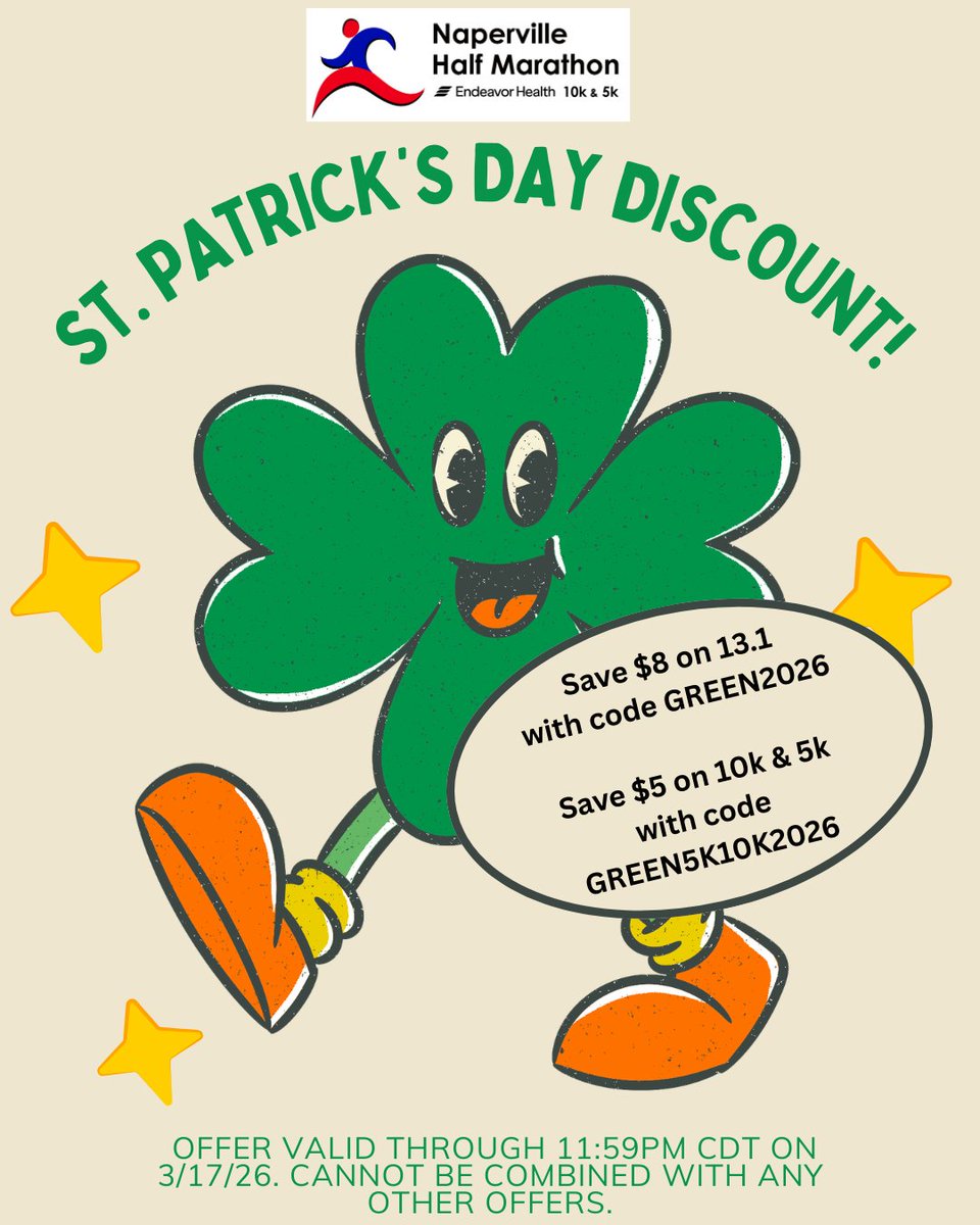 Naperville Half Marathon, 10K & 5K tweet media