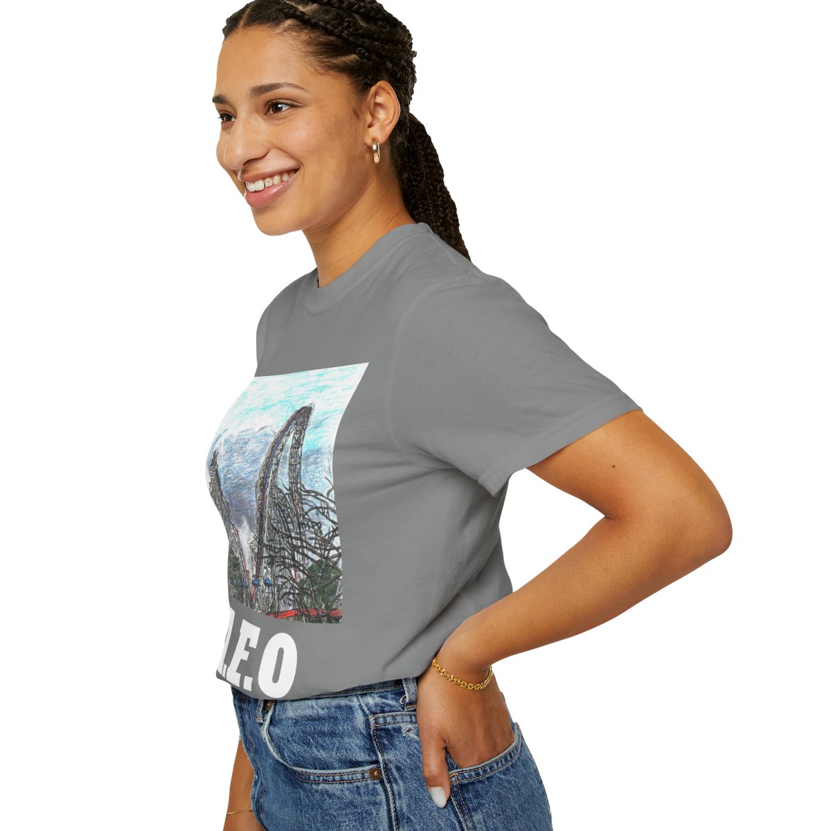 Hey, roller coaster fans!!!  My sketch of #ArieForceOne at <a href="/FunSpotAtlanta/">Fun Spot America Atlanta</a> is now available as a comfort tee.

Shop here:  callenspanoramas.etsy.com/listing/446937…

#FunSpotAtlanta #rollercoasters #RMC #themeparks #rollercoasterenthusiasts #rollercoasterart #EtsyFinds <a href="/RCXcyclopedia/">Roller Coaster 𝕏cyclopedia</a> #Atlanta #ATL