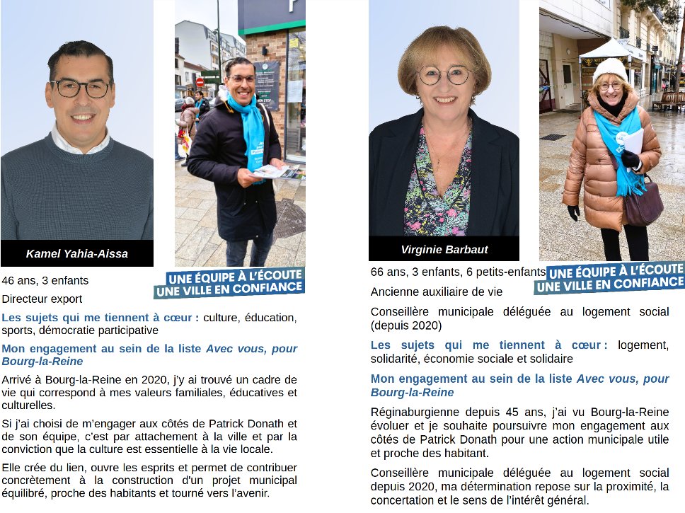 Patrick DONATH 2026 Avec vous, pour Bourg-la-Reine tweet media