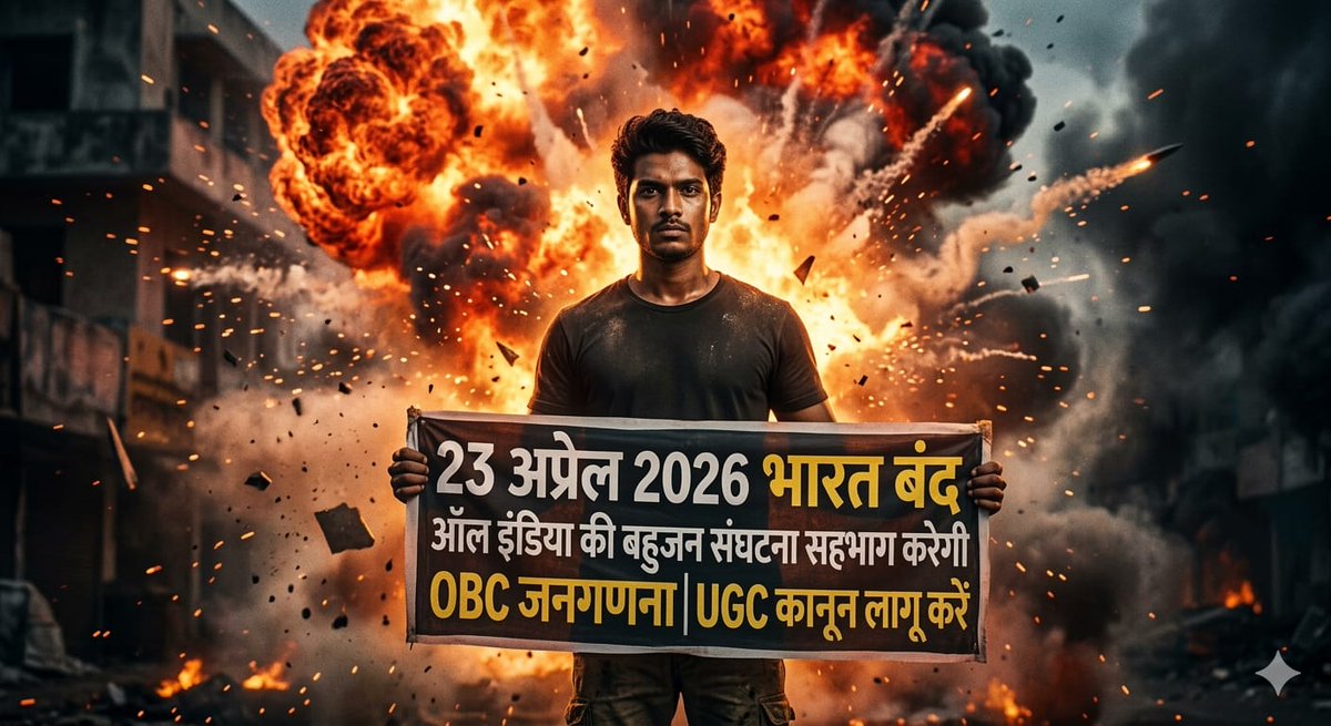 कोई पार्टी है जो समाजिक न्याय की बात करती हों न्याय तो केवल सामाजिक संगठन से मिलेगा राजनीती से नहीं 
#23_अप्रेल_भारत_बंद