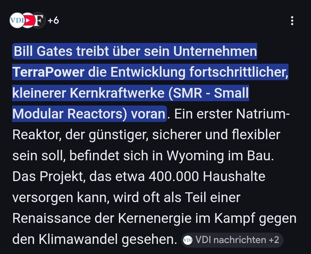 GabiRosemari's tweet photo. @JTrittin @vonderleyen Madam vdL ist nur daran interessiert, weil Bill #Gates wieder eine "Masche" in petto hat, mit der er und seine "Getreuen" Millionen scheffeln können.
#Smallmodularreactors https://t.co/U9VJZYGvpA