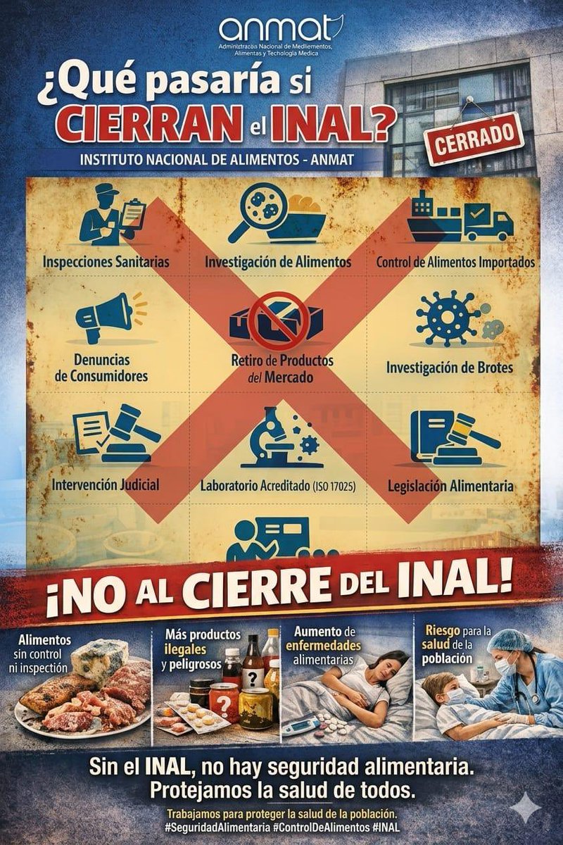 _karba's tweet photo. ¡quieren cerrar el INAL! Estamos en el horno… #noalcierredelinal https://t.co/MbTMiKL9Va
