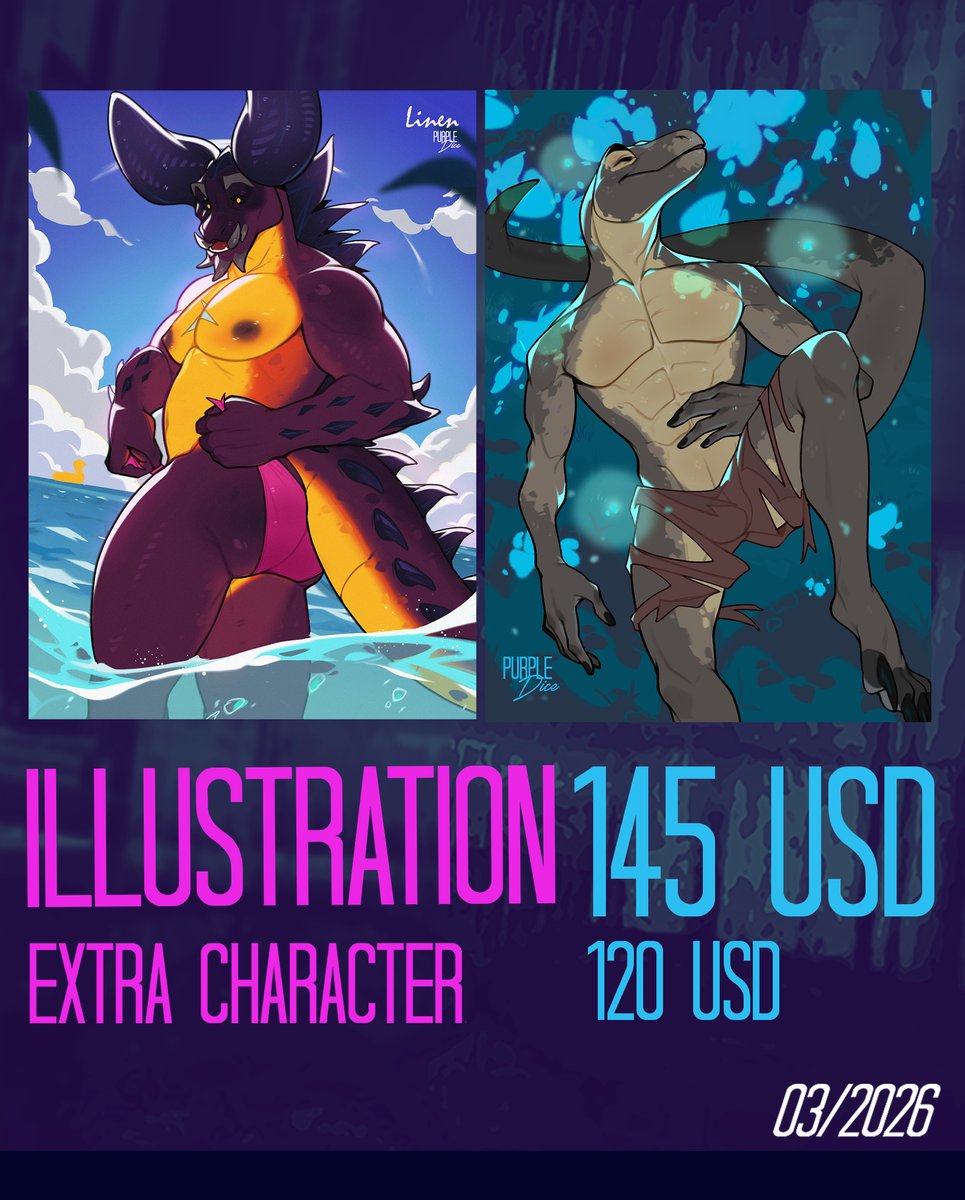 Linen (Commissions Open!) tweet media