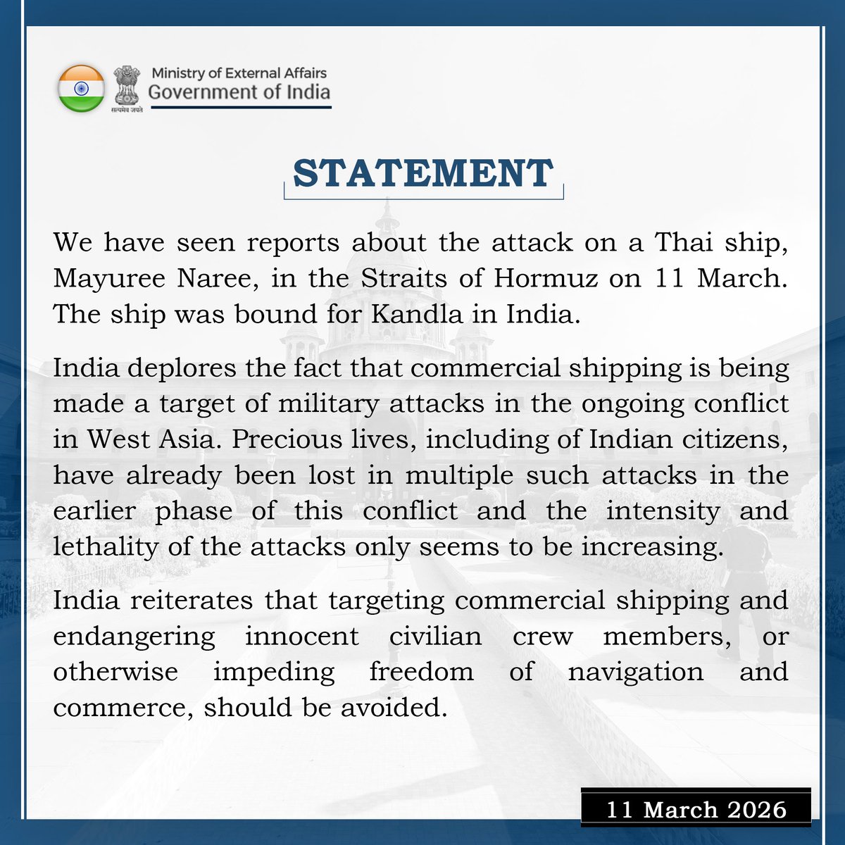 Randhir Jaiswal tweet media