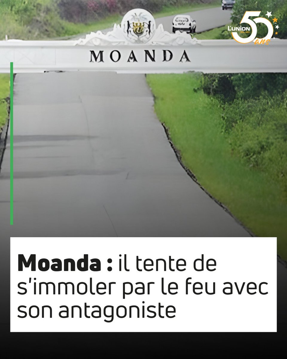 lunionga's tweet image. Ce dimanche à Moanda, un individu a décidé de s'immoler à la suite d'une dispute.

➡️ zurl.co/cGnth

#lunionga #gabon #moanda
