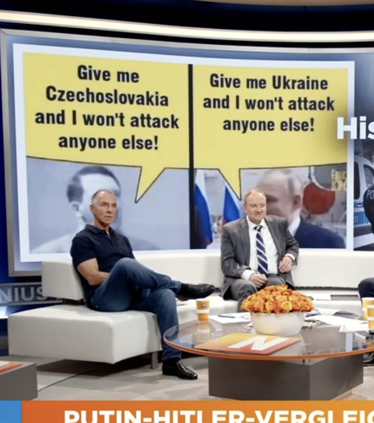 Irgendwie ein netter Screenshot 📸💨 heute Morgen aus der Live Sendung 🤣🤣 <a href="/RZitelmann/">Dr. Dr. Rainer Zitelmann</a> <a href="/niusde_/">NIUS</a> <a href="/drumheadberlin/">Ralf Schuler</a>