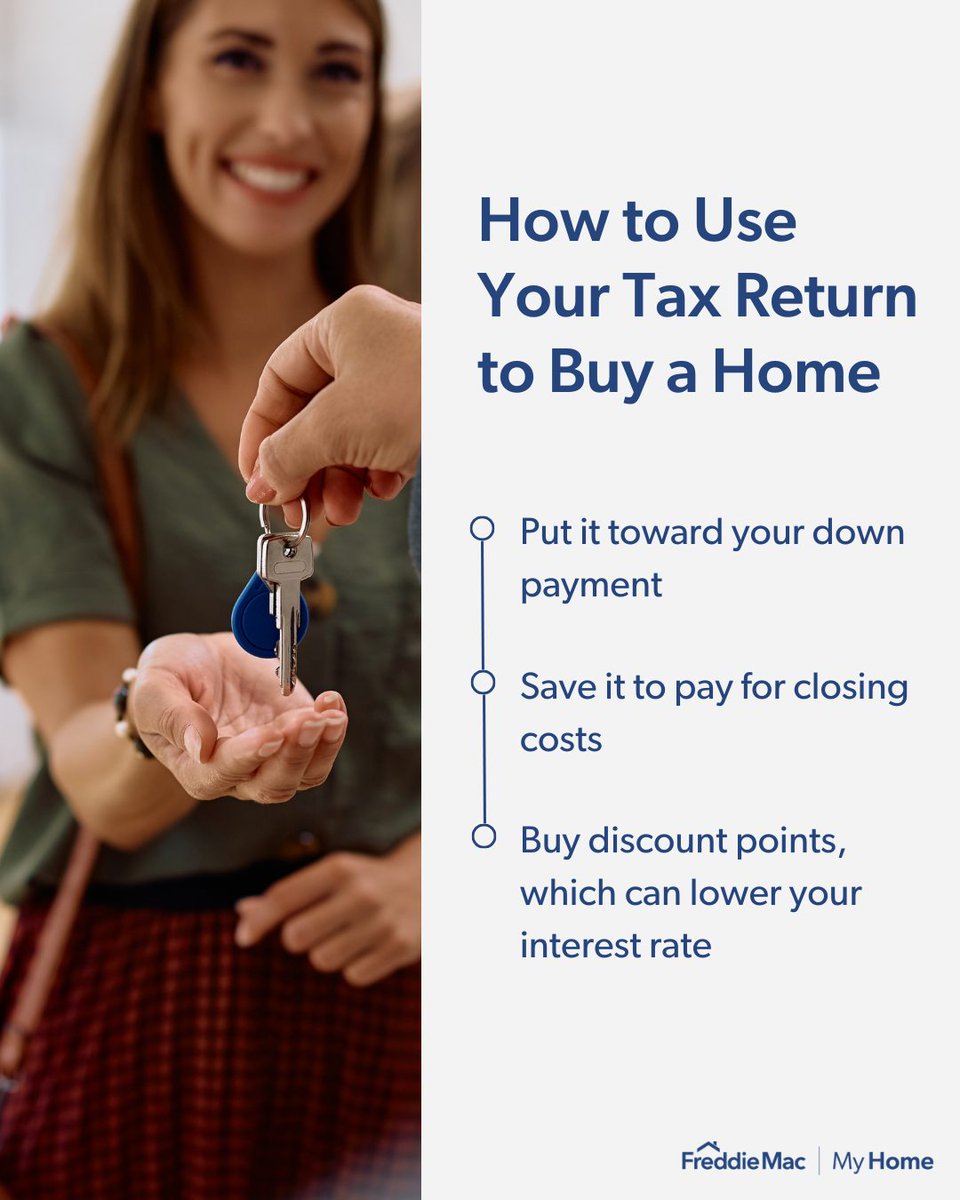 Tax season = opportunity season.

Your tax refund can be used toward:
✔ Your down payment
✔ Closing costs
✔ Paying down debt to improve qualification

If buying a home is on your 2026 goals list, now’s the time to make a plan. Contact a Loan Officer today.