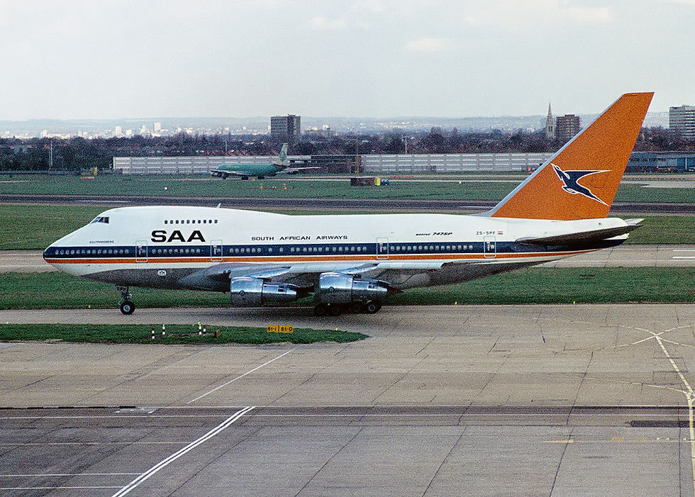 Born-frees are celebrating mediocrity under black governance.

SAA used to operate 23 Boeing 747’s